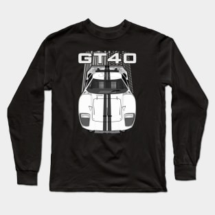 Ford GT40-white Long Sleeve T-Shirt